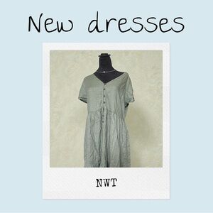 Elegant Sage Midi Dress